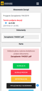 Ezd go karta głosowania