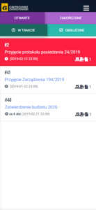 Ezd go lista głosowań